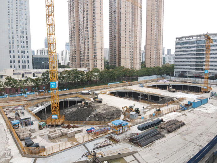 武漢市精神衛(wèi)生中心二七院區(qū)心理康復大樓基坑工程簡介